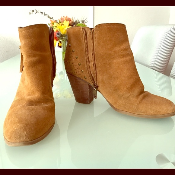 Guess Suede studded booties