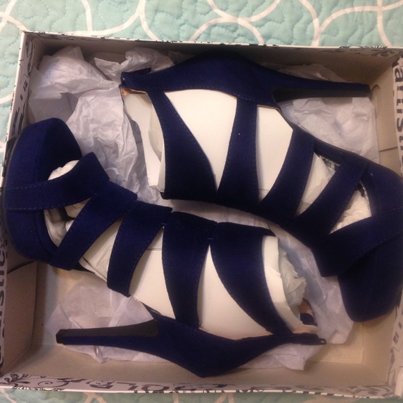 Brash Shoes - Cobalt Blue Heels