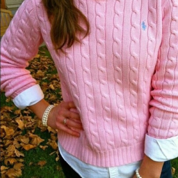 Ralph Lauren Cable knit sweater. - Picture 4 of 4