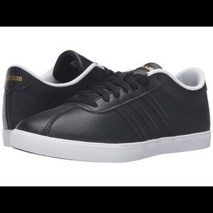 Women's Adidas NEO Courtset Shoes Black