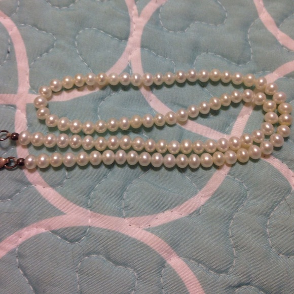 Faux Pearl Necklace