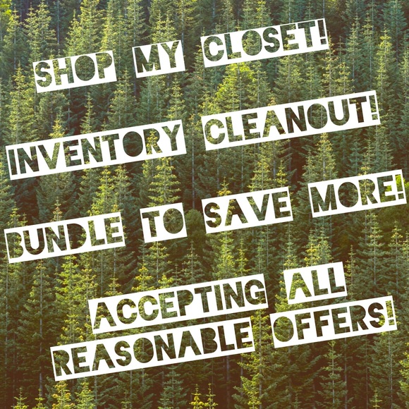 Closet Cleanout!  Bundle for further discounts!