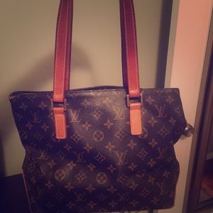 Med Sz AUTHENTIC LOUIS VUITTON Cabas Piano