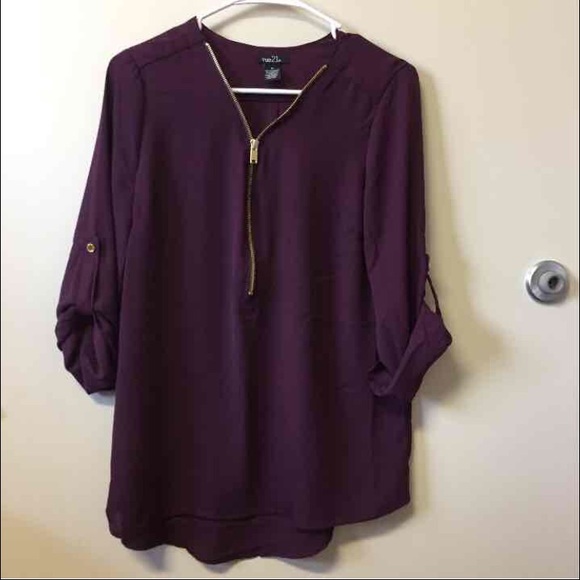 Maroon blouse