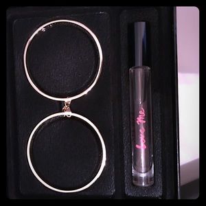 Victoria secret bangles and perfume.