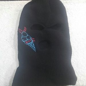 Gucci ice cream logo ski mask
