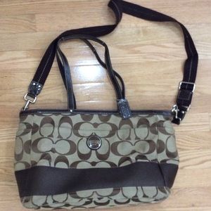 Coach diaper bag