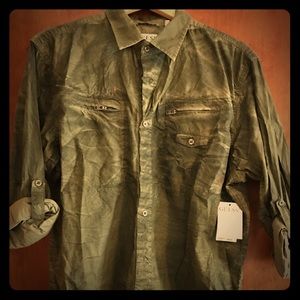 Guess Men's XL Long Sleeve Shirt; never worn.