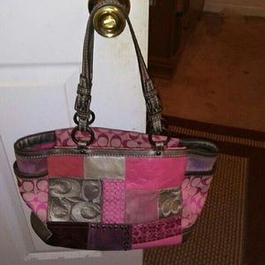 Authentic Coach patch print