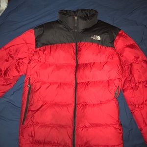 100% Authentic North Face puffy jacket