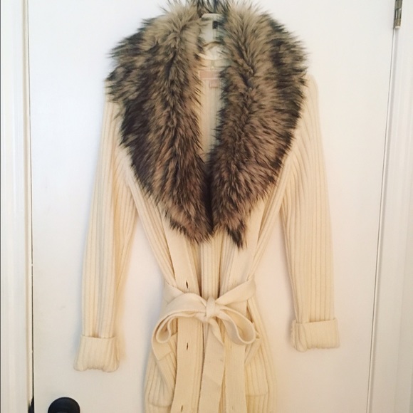 Michael Kors fur sweater