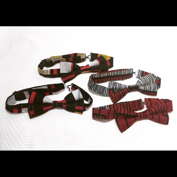 Handmade African Print bow ties