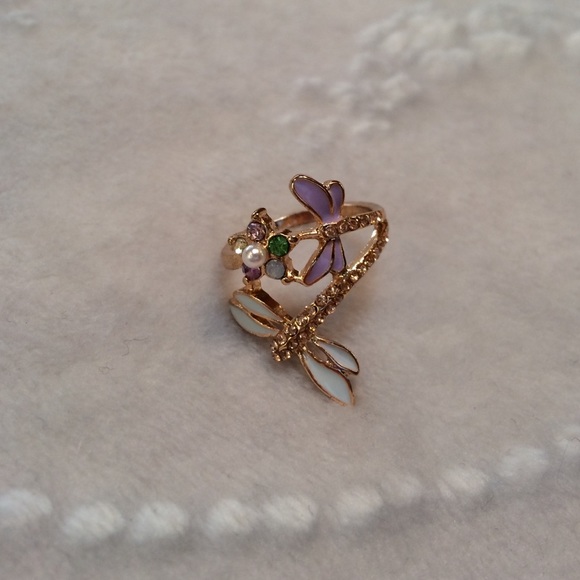 Charming Charlie Jewelry - Dragonfly ring