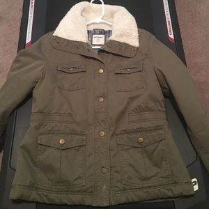 Warm cargo jacket