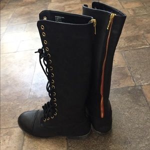 Black Steve Madden Boots