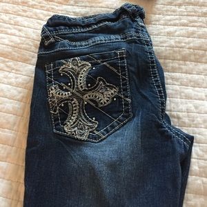 Super cute bling Vanity Jeans!