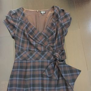 Plaid Dress, Size 8, Very Chic!