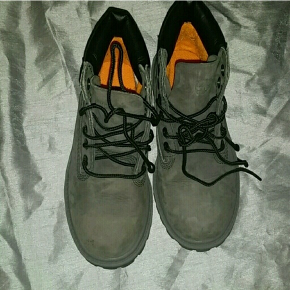 Charcoal Gray Timberland Boots
