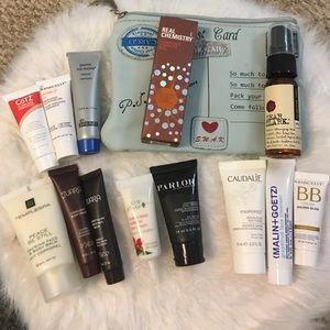 Deluxe skincare sample bundle