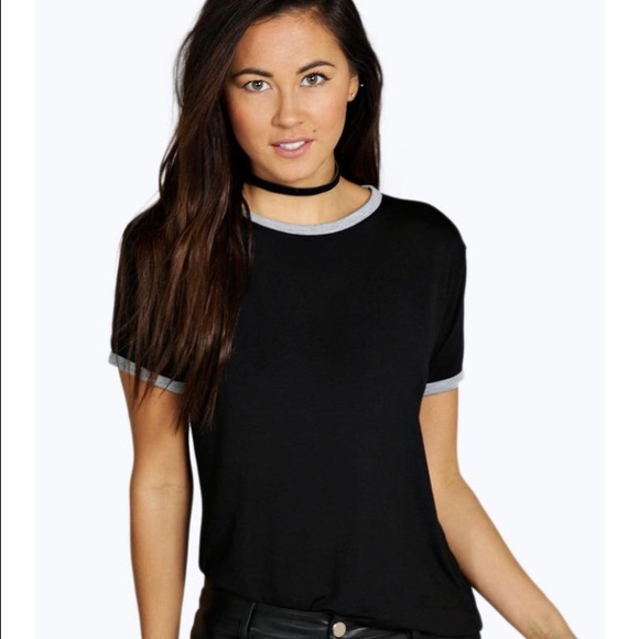 Boohoo Tops - Boohoo Contrast T Shirt
