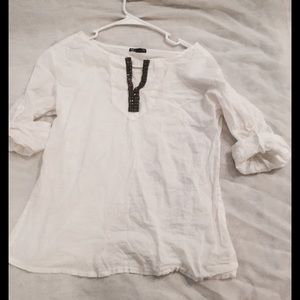 Gap 3/4 sleeve embellished tunic