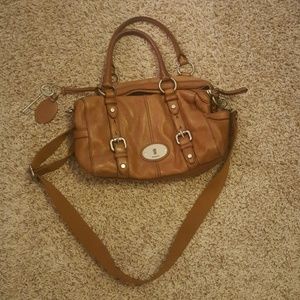 Fossil Leather Handbag