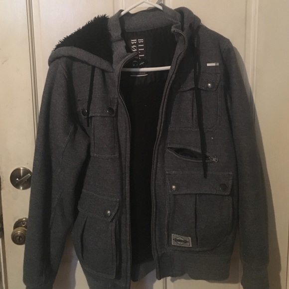 Blue-ish women's lined billabong jacket