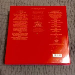 versace red jeans gift set