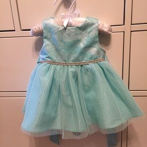 Baby girl 3-6 month light blue formal dress