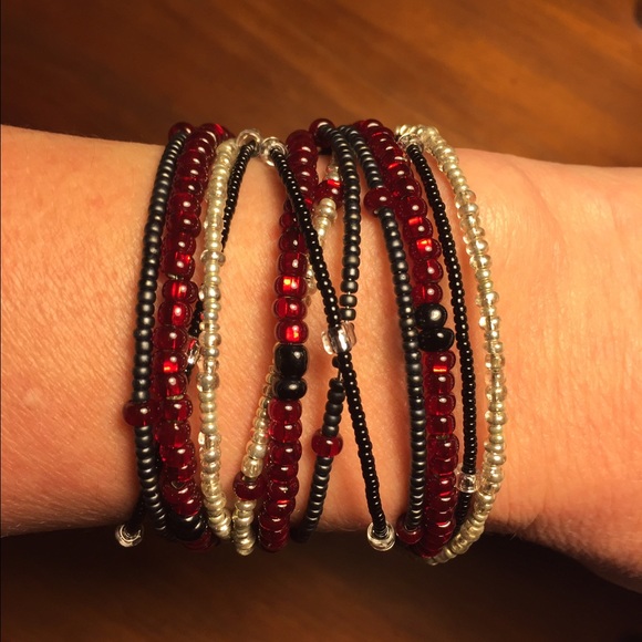 💥SOLD💥TUXEDO Wrap Bracelet - Picture 2 of 3
