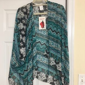 Teal Kimono