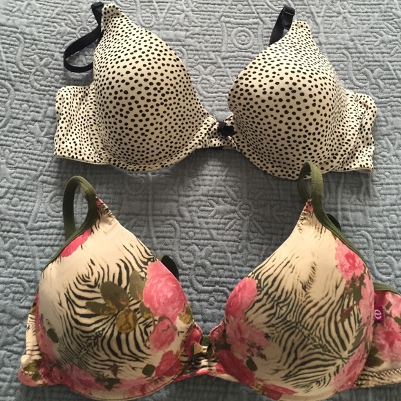 Three Bras. 34B