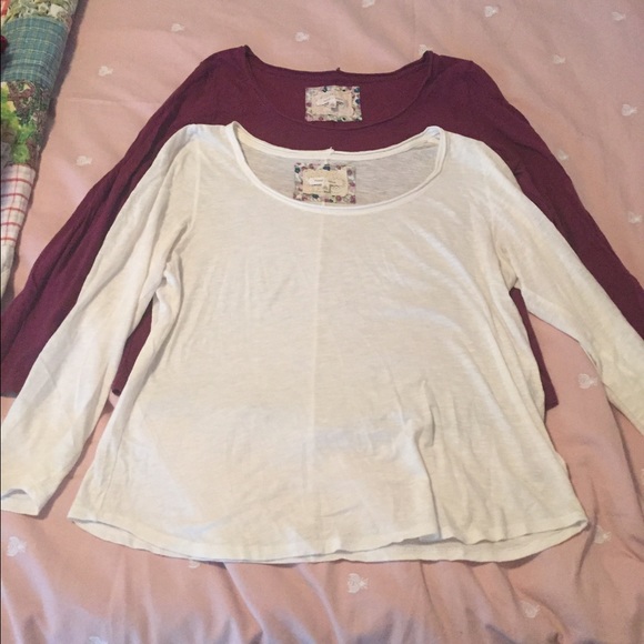 SALE! Bundle of 2 Anthropologie tees