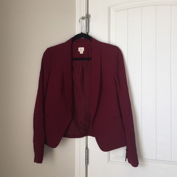 Maroon Loft Blazer