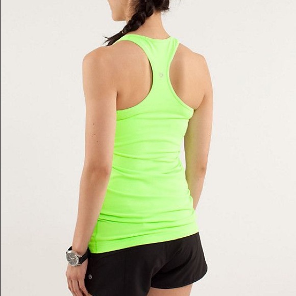 Lululemon Racerback- lime green