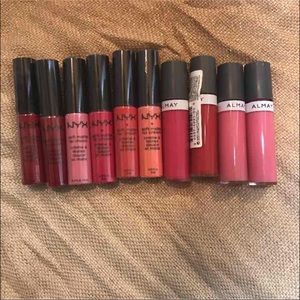 NYX and Almay lippies bundle