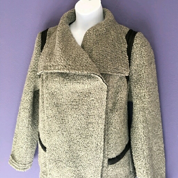 Lane Bryant Wool Gray Coat