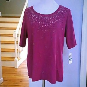 NWT KAREN SCOTT TOP