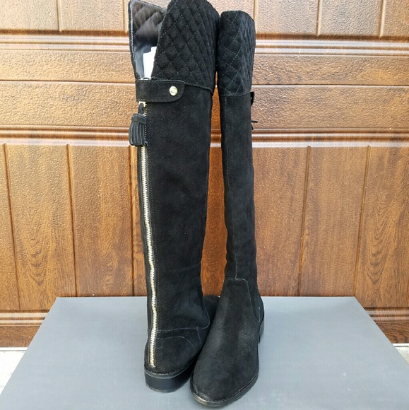 Chic Suede Leather Boots by Vince Camuto - Picture 2 of 6