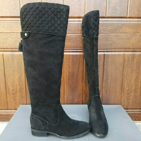 Chic Suede Leather Boots by Vince Camuto - Picture 3 of 6