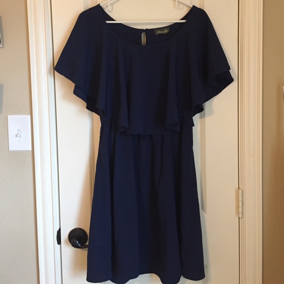 Navy Maude Dress