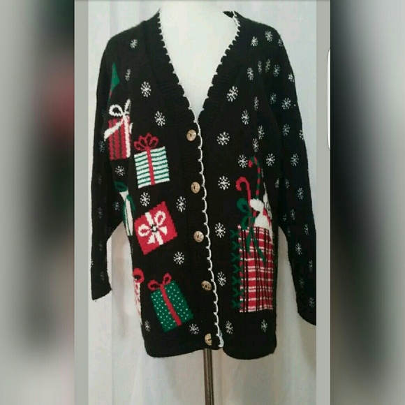 Womens Ugly Christmas Sweater/Cardigan