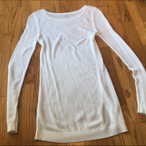 Express white net sweater - Picture 5 of 5