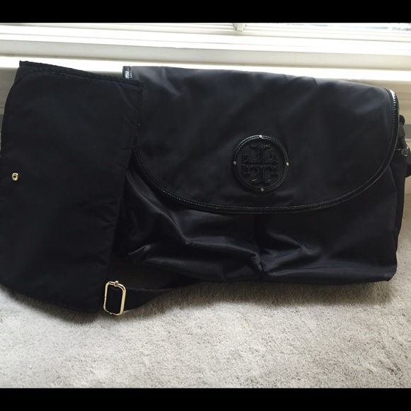 Tori burch "Billy" diaper messenger bag.