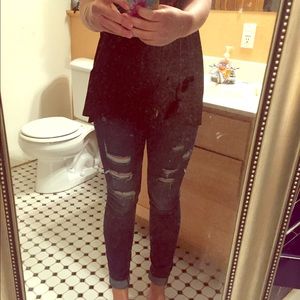 Express legging/skinny jeans