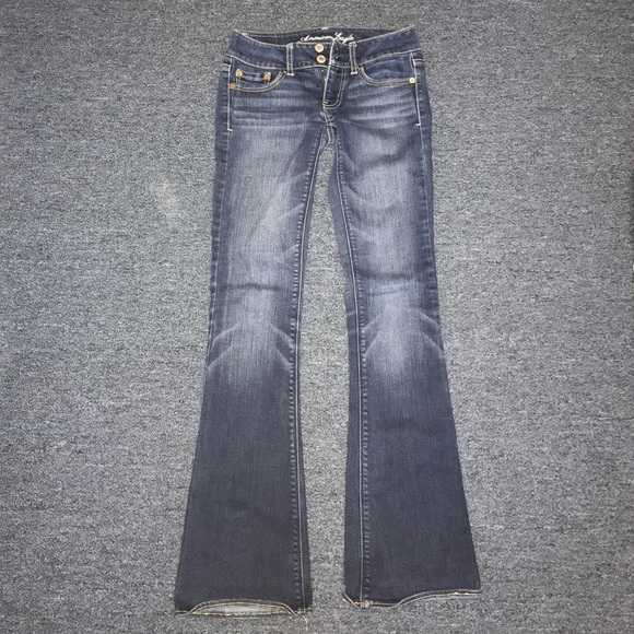 American Eagle Blue Jeans Size 00 Super Stretch