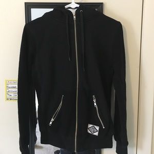 Crooks & castles zip up hoodie