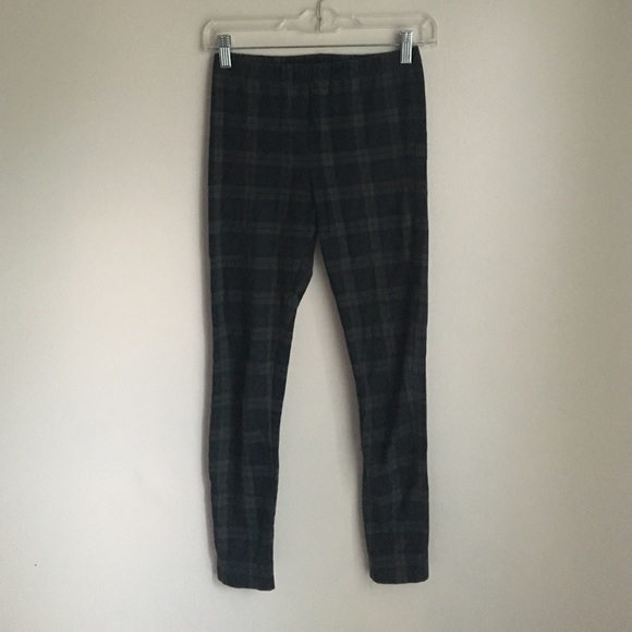 Top shop plaid leggings