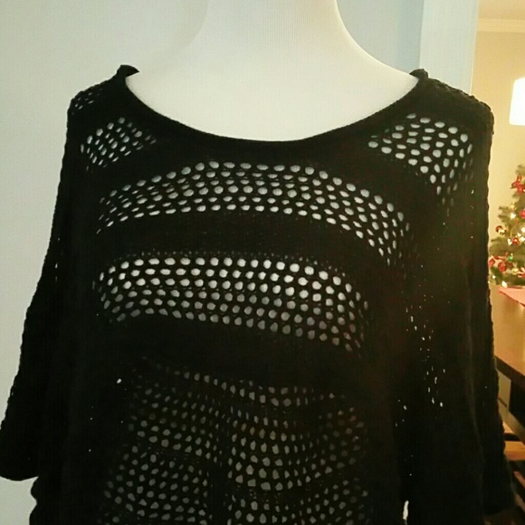 NWT NY COLLECTION CROCHET PULLOVER - Picture 2 of 4