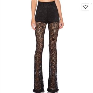 Show me your Mumu lace high waisted pants